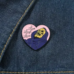 Punk Style Halloween Skull Brooch - Unique Decor for Stores