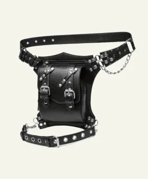 Punk Style Waist Bag