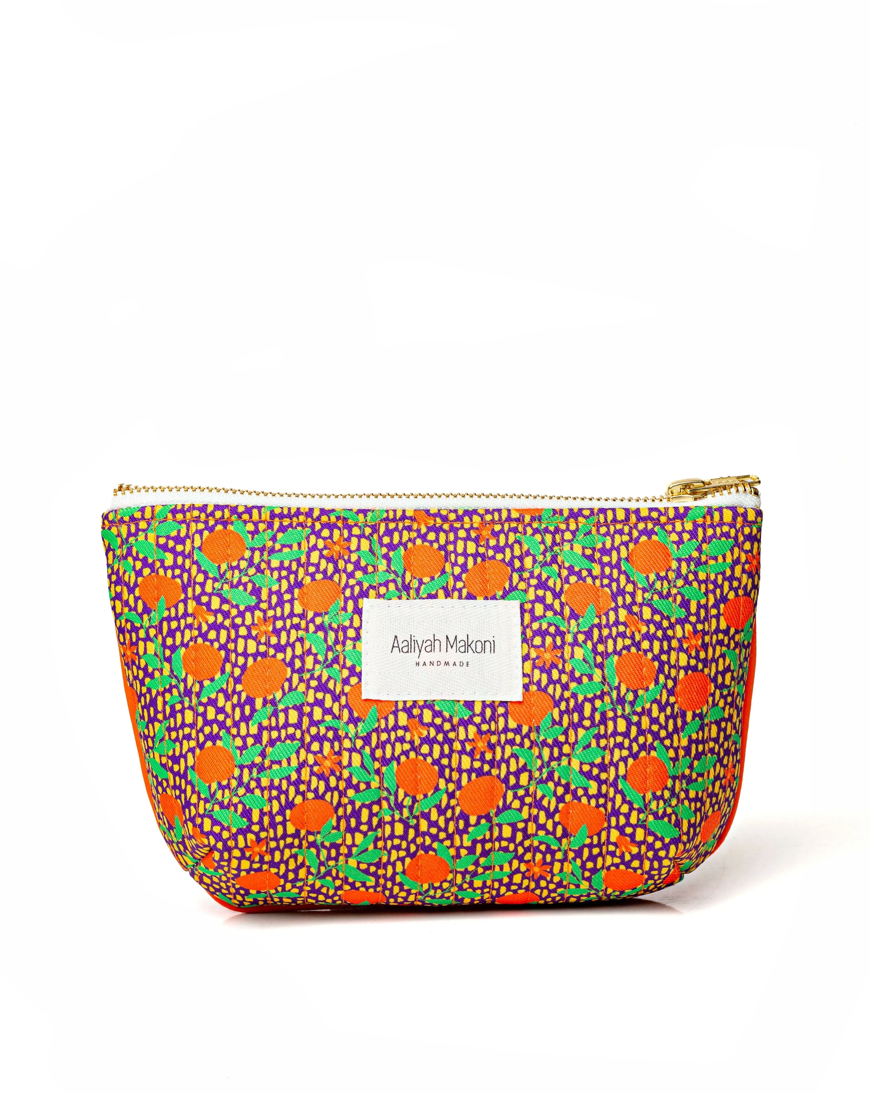 Purple Tangerine Makeup bag