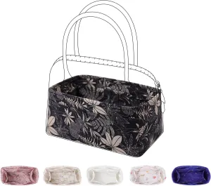 Purse Organizer Insert Fits Bolide 21/25/27/31/35/1923 bags, Lightweight Bag Shaper Liner for Women Luxury Handbag Tote, Soft Inner Bag (BL31, Dark Fragrance)