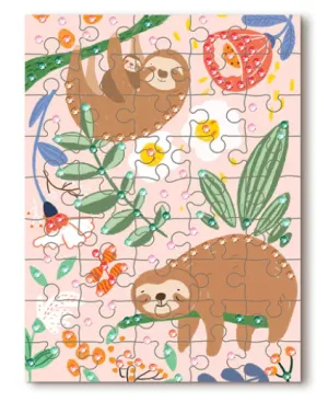 Puzzle & Sparkle - Sloth - 45 Pieces