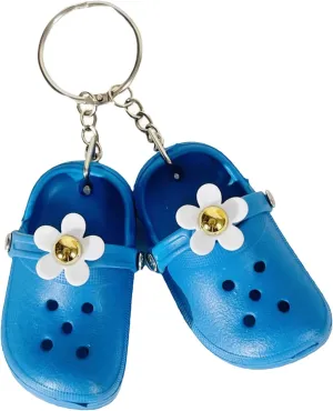 QTMY Cute Mini Slipper Charms for Bogg Bag Accessories Rubber Beach Bag, Boho Purse Charms,73
