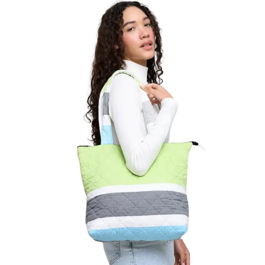 Quilted Cotton Tote Bags