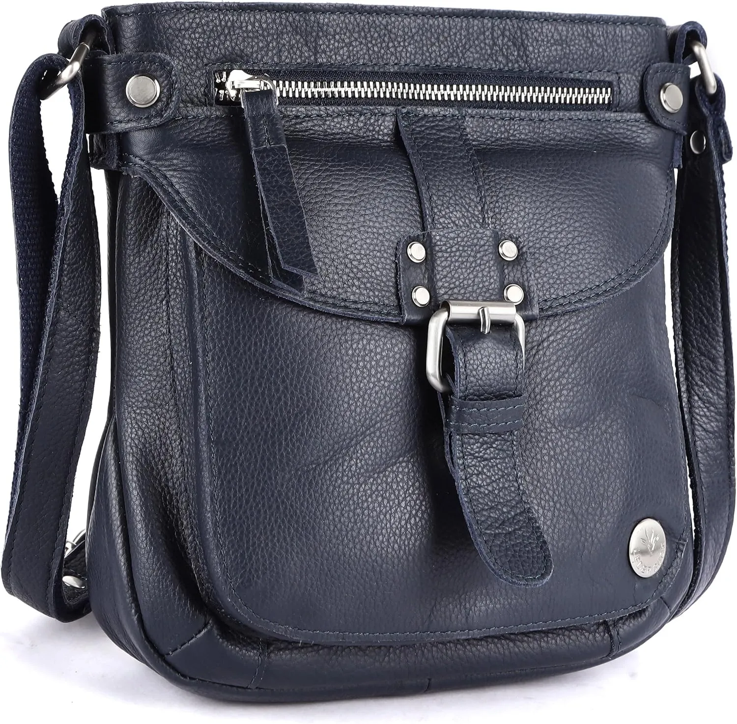 Real Leather Soft Small Womens Crossbody Handbags & Purses - Premium Sling Crossover Shoulder Bag