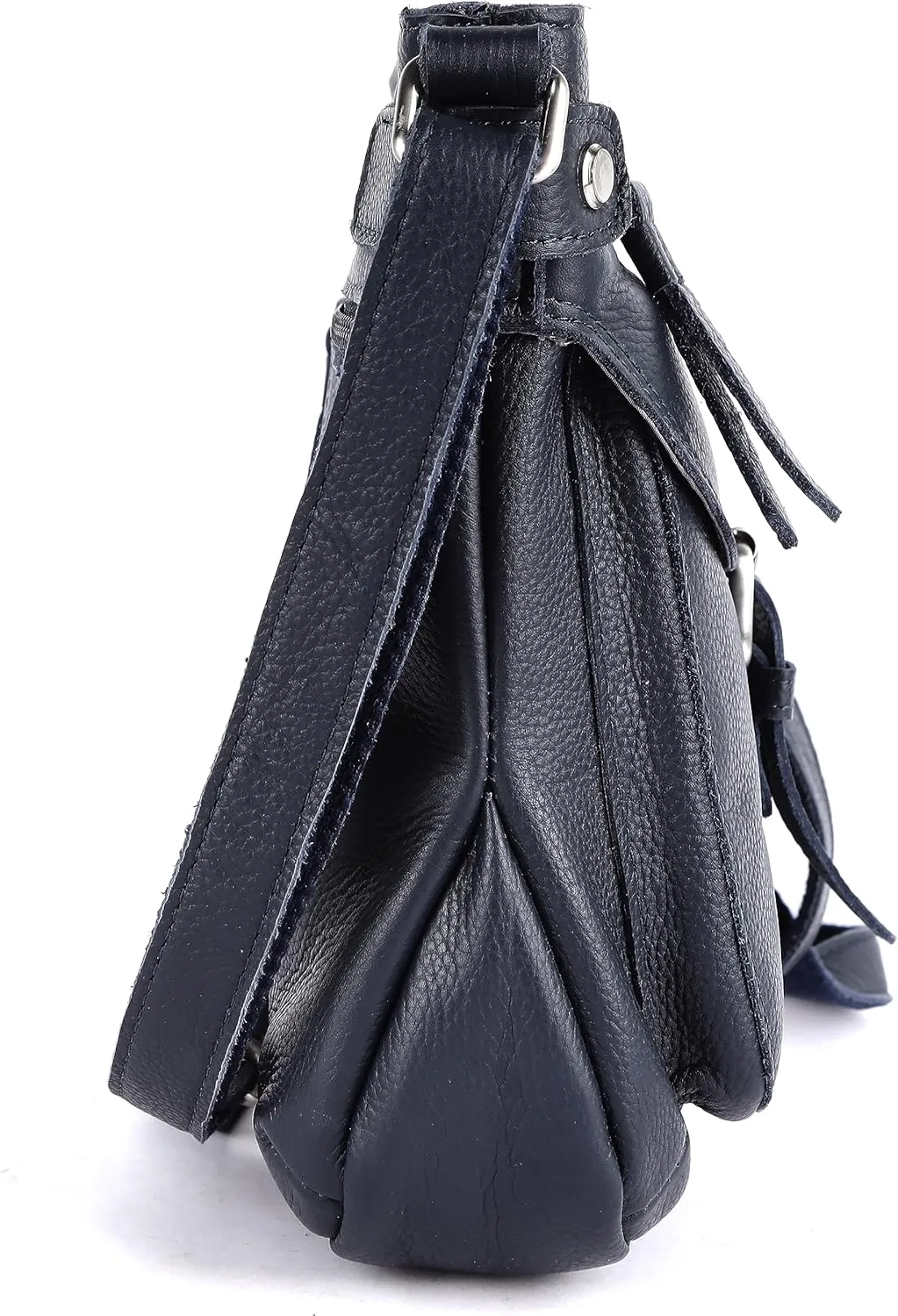 Real Leather Soft Small Womens Crossbody Handbags & Purses - Premium Sling Crossover Shoulder Bag