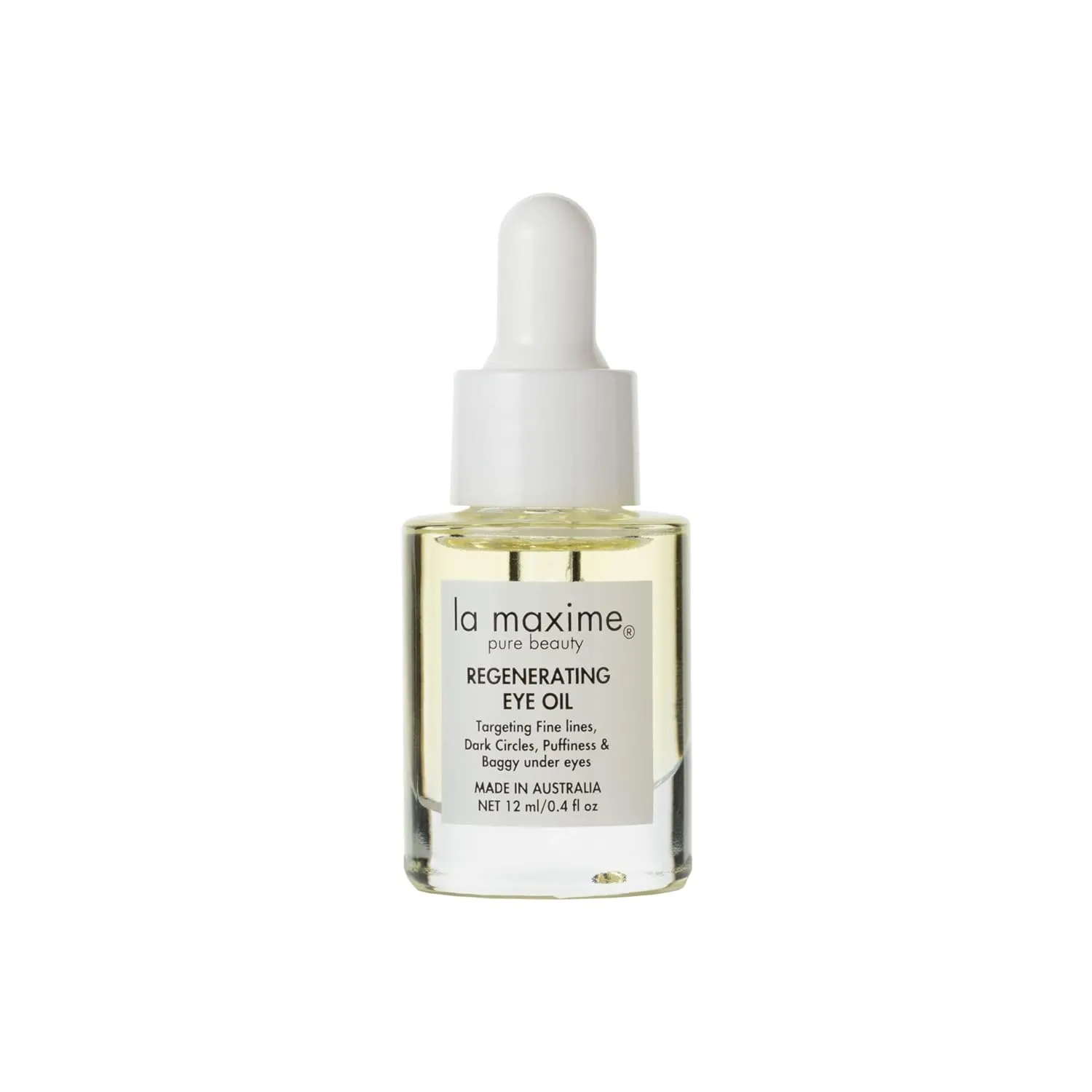 Regenerating Eye Oil, targeting fine lines, puffiness, dark circles and bags under eyes