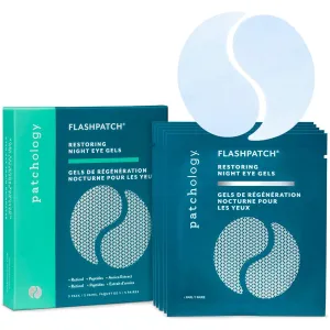 Restoring Eye Gel Patches with Retinol & Collagen - under Eye Mask for Dark Circles, Puffy Eyes, & Wrinkles - Anti-Aging Overnight Eye Pads Set to Brighten Skin Care for Eye Bags (5 Pairs)