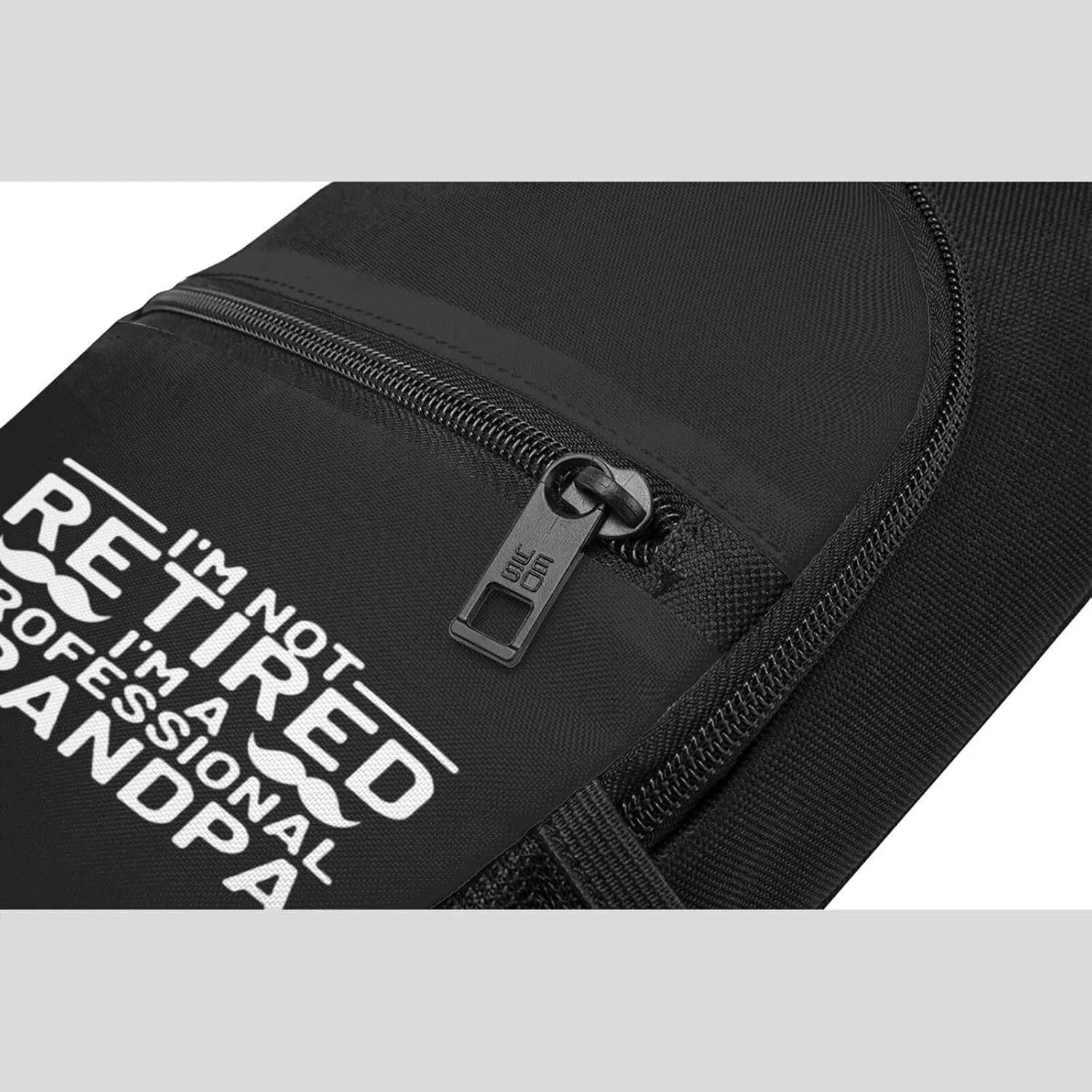 Retired Grandpa Chest Pack Leisure Shoulder Crossbody Chest Bag
