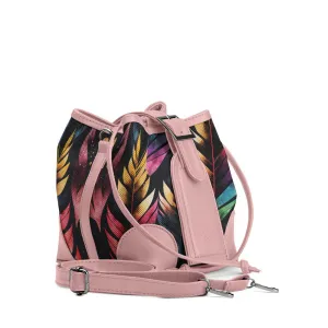 Rose Bucket Bags Colorful leaf