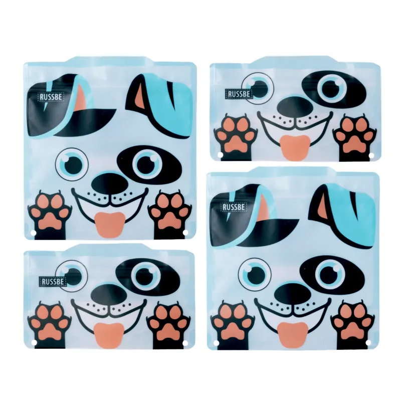 Russbe Reusable Snack and Sandwich Bags - set of 4