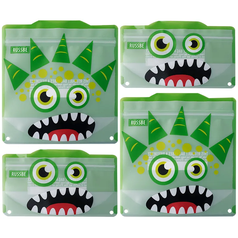 Russbe Reusable Snack and Sandwich Bags - set of 4