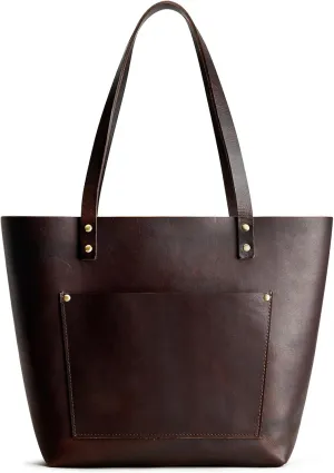 S-ZONE Leather Tote Bag for Women Large Work Shoulder Purses and Handbags with Outside Pocket