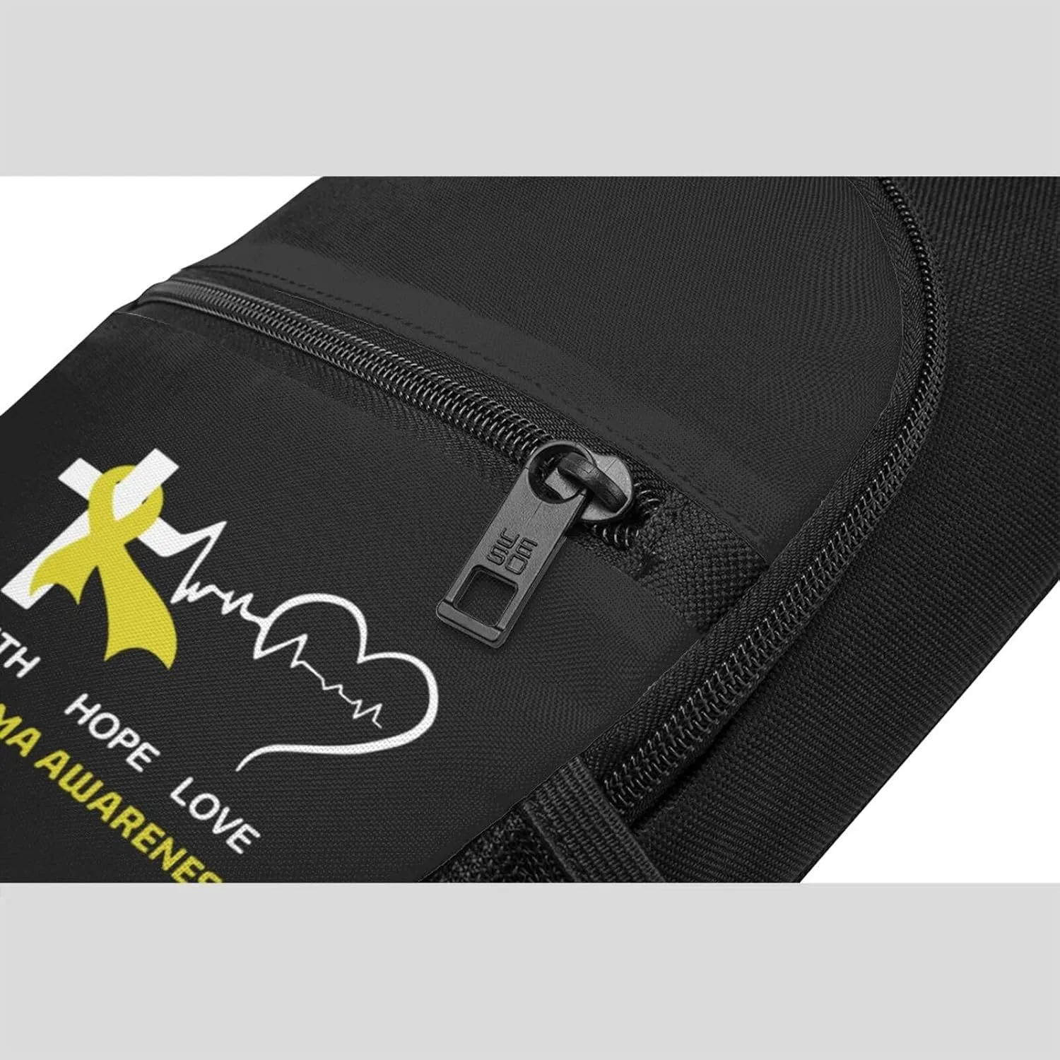 Sarcoma Awareness Chest Pack Leisure Shoulder Crossbody Chest Bag