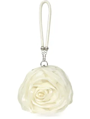 SHEIN Mini Flower Design Satin Novelty Bag