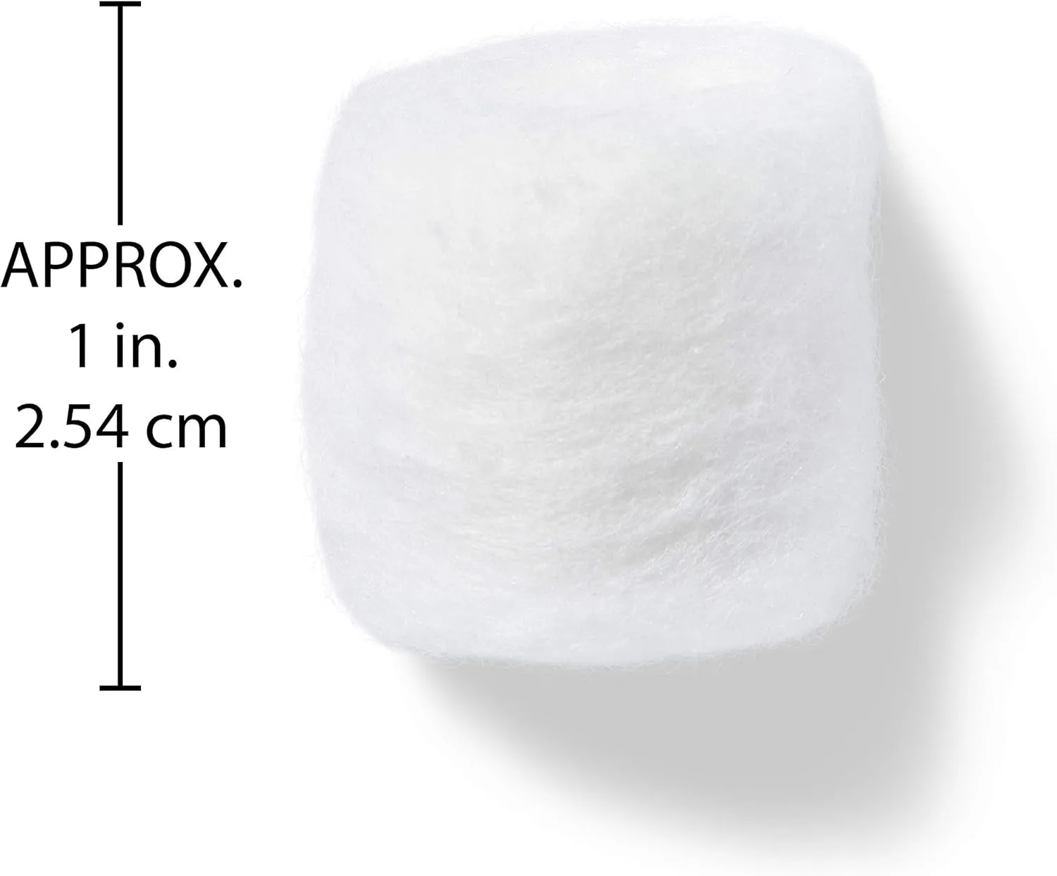 Simply Soft Premium Cotton Balls (600 Count), 100% Pure Cotton, Large Cotton Balls for Face and Nail Polish Remover