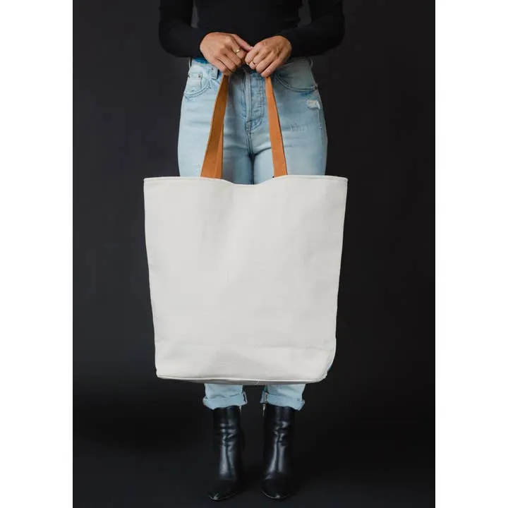 Skiing People Tote