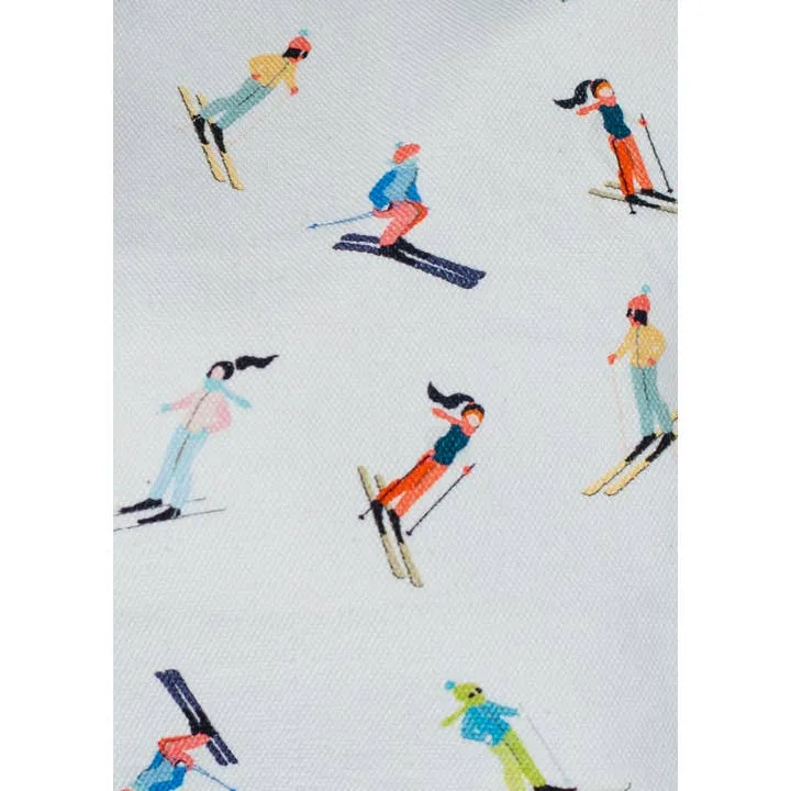 Skiing People Tote
