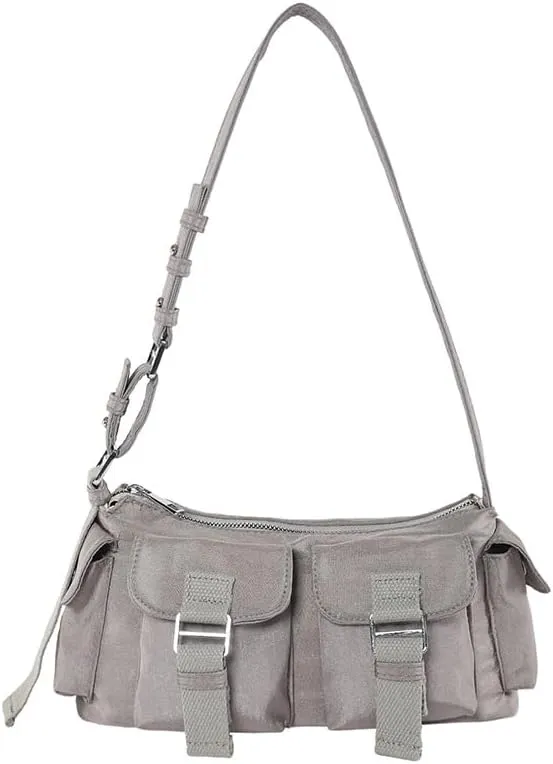 Small Casual Y2K Nylon Shoulder Bags Top Handle Women Purses And Handbags, Shoulder Bag Y2K Purse, Cute 90s Purse
