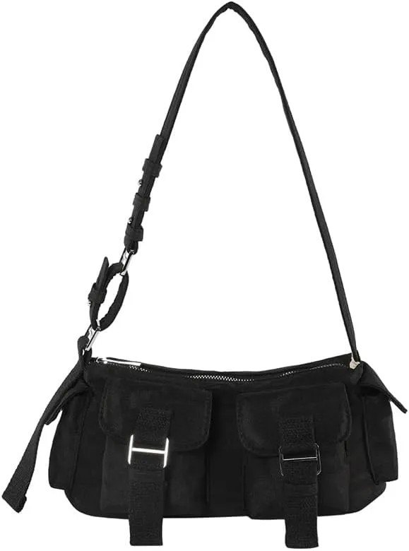 Small Casual Y2K Nylon Shoulder Bags Top Handle Women Purses And Handbags, Shoulder Bag Y2K Purse, Cute 90s Purse