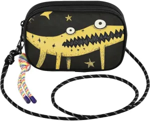 Small Crossbody Bags Monster Funny Yellow for Women Cell Phone Purses Women's Shoulder Handbag Wallet Purse