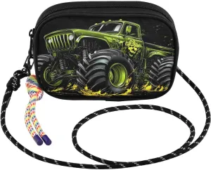 Small Crossbody Bags Monster Truck Green for Women Cell Phone Purses Women's Shoulder Handbag Wallet Purse