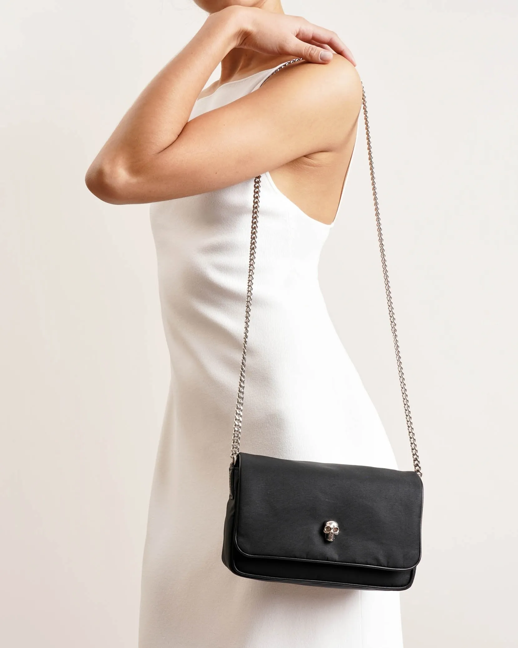 Small skull nylon bag
