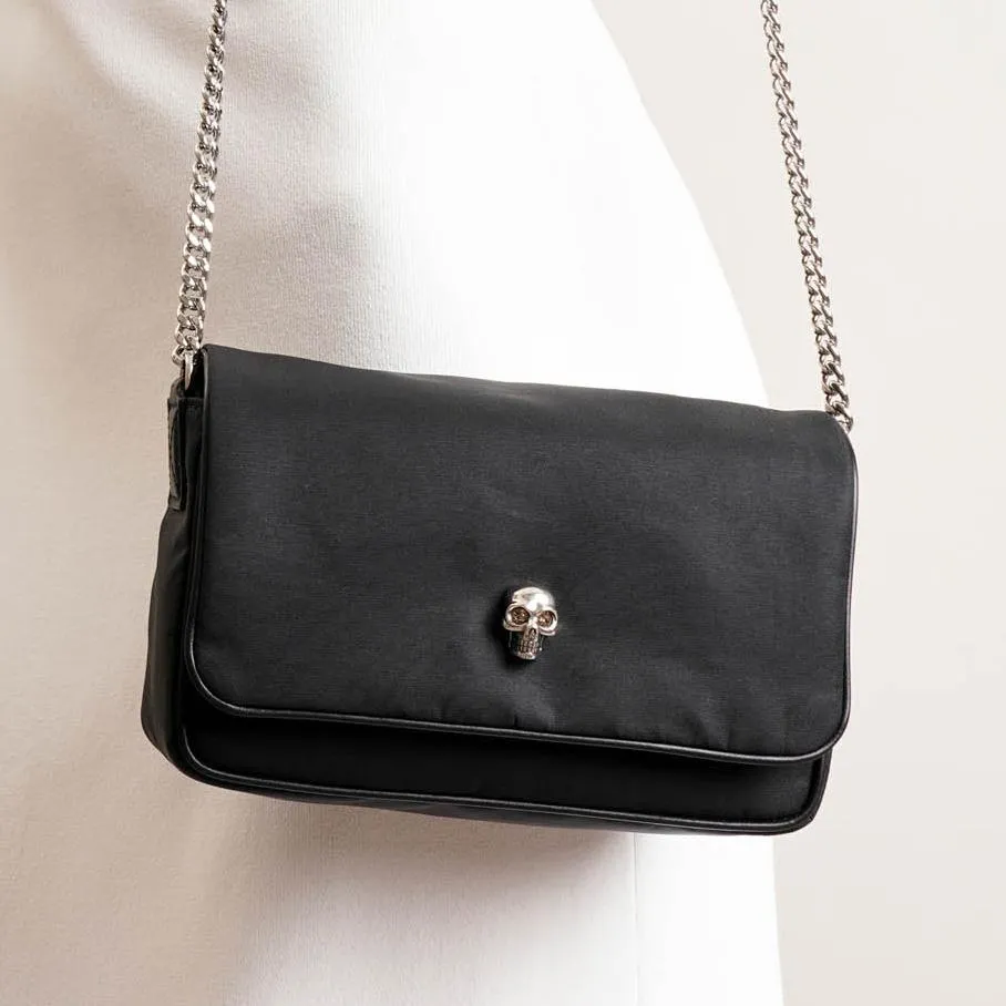 Small skull nylon bag