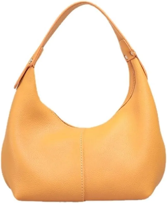 Soft Leather Tote Handbag Ladies Top Handle Purse Fashion Small Shoulder for Women Bag
