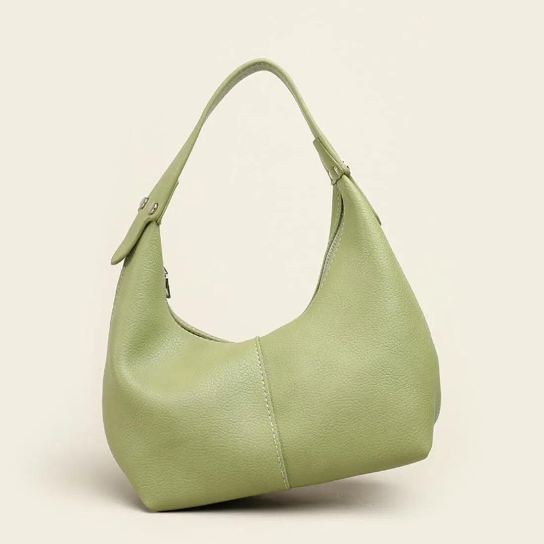 Soft Leather Tote Handbag Ladies Top Handle Purse Fashion Small Shoulder for Women Bag