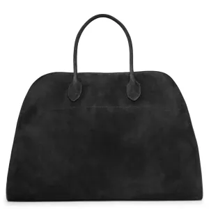 Soft Margaux 17 black suede bag