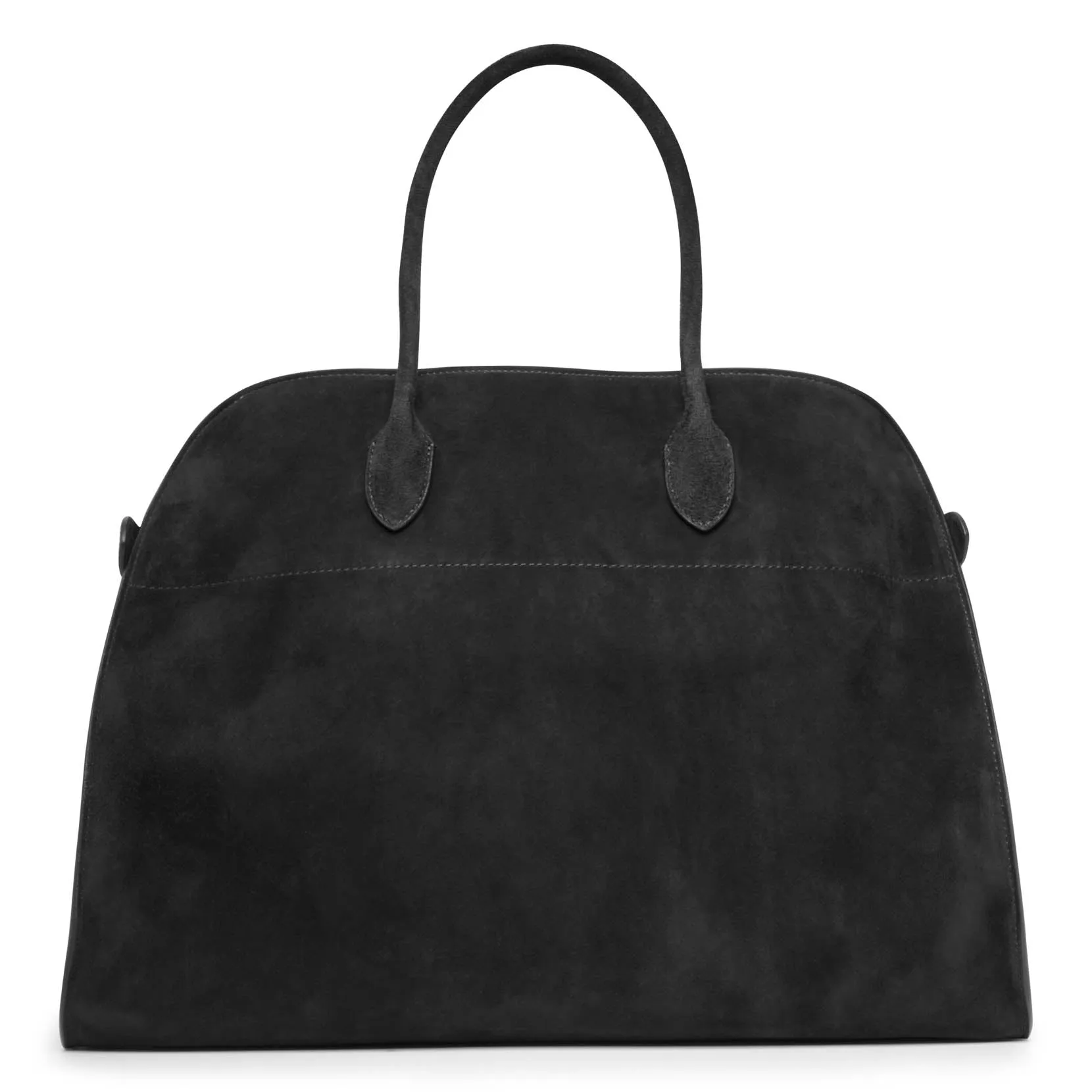 Soft Margaux 17 black suede bag