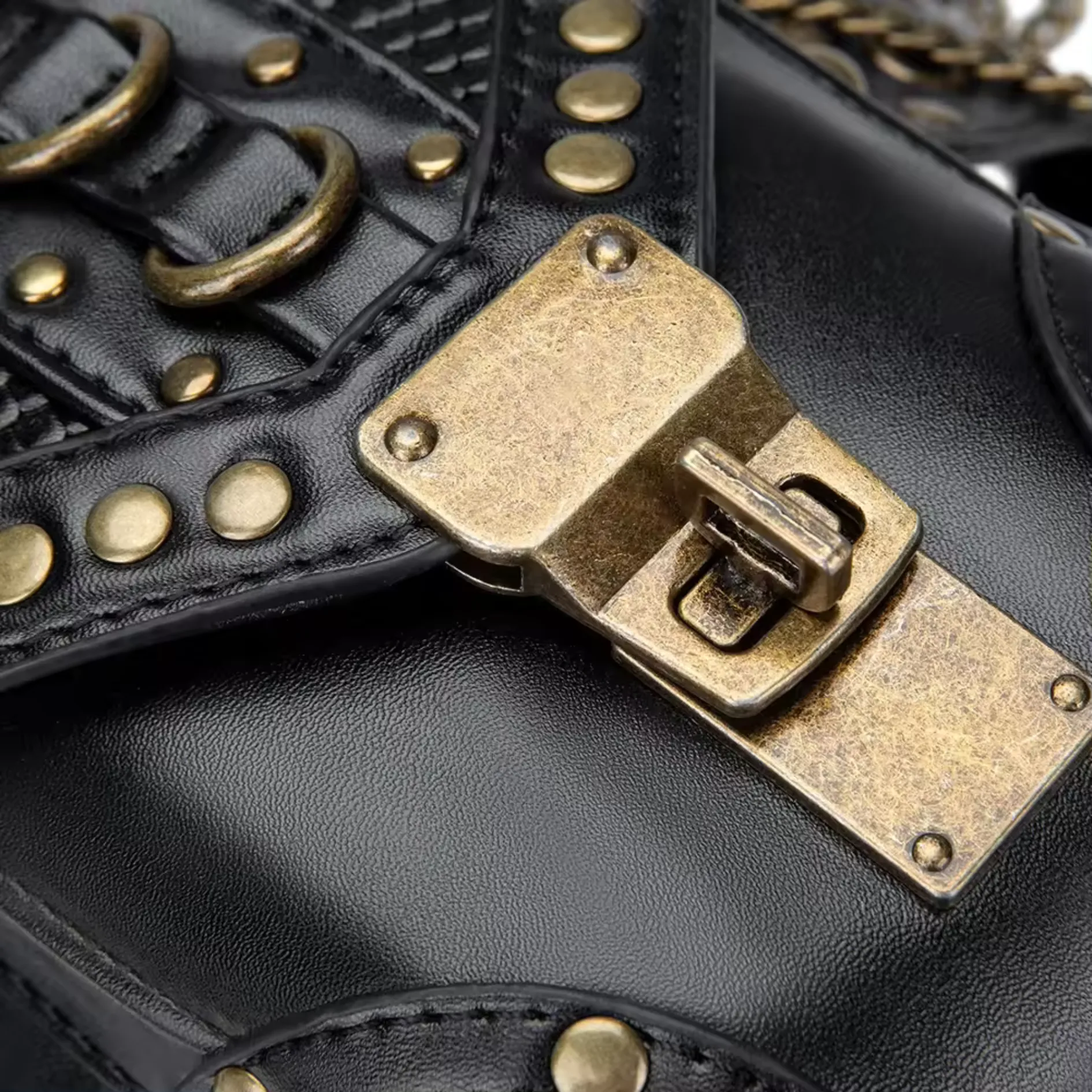 Steampunk Leather Hip Holster
