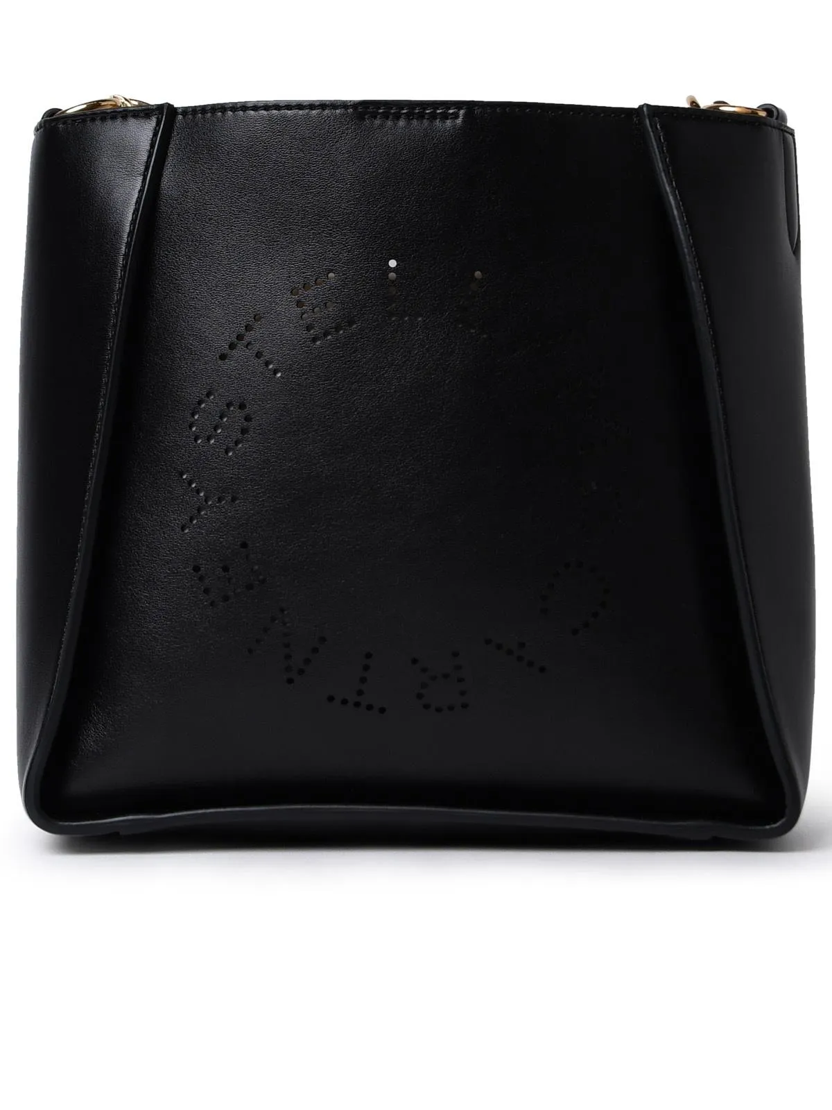 Stella Mc Cartney Black Soft Polyurethane Mini Crossbody Bag