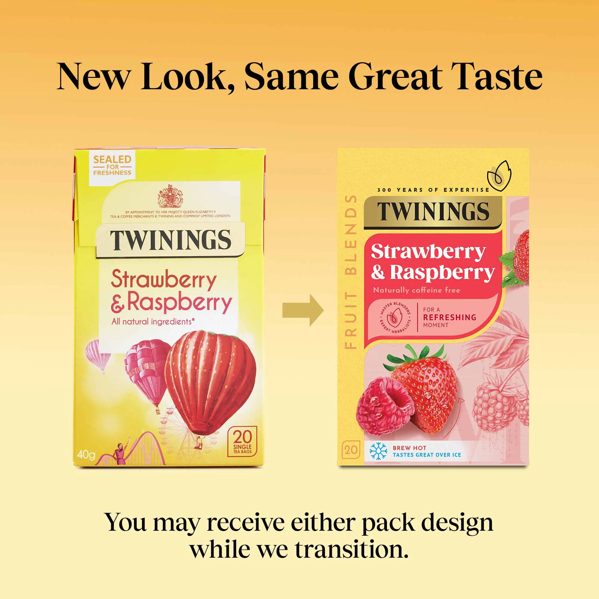 Strawberry & Raspberry - 20 Tea Bags