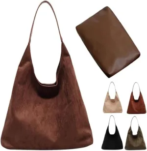 Suede Bag for Women Suede Hobo Bags Suedes Tote Bag Suedes Handbag Shoulder Bag