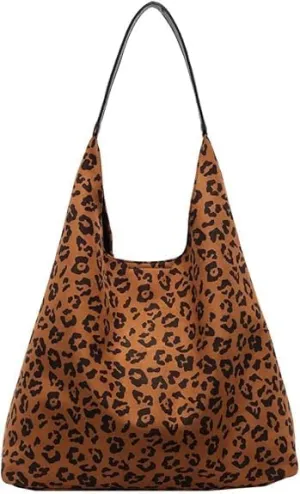 Suede Tote Bag for Women Hobo Bags Large Capacity Top Handle Bag Shoulder Bag,Premium Faux Suede Material