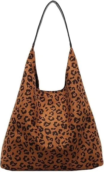 Suede Tote Bag for Women Hobo Bags Large Capacity Top Handle Bag Shoulder Bag,Premium Faux Suede Material