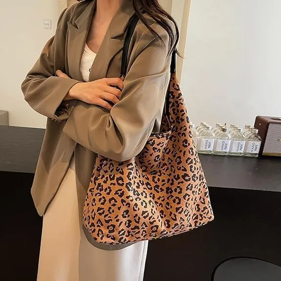 Suede Tote Bag for Women Hobo Bags Large Capacity Top Handle Bag Shoulder Bag,Premium Faux Suede Material