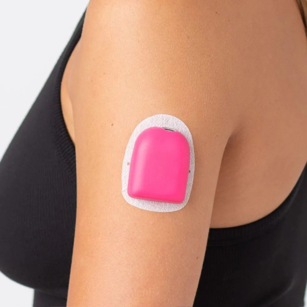 Sugar Medical - PumpPOPS Reusable Omnipod Cover - Soft, Flexible & Easy to Remove Cover for Diabetic Insulin Pumps (Raspberry)