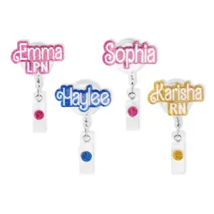 Tagabelle - Custom name badge reel
