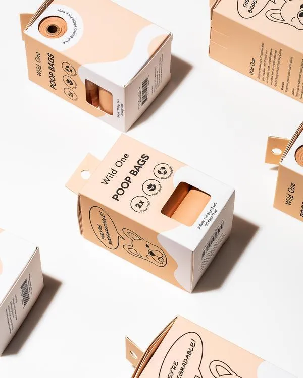 Tan Poop Bags