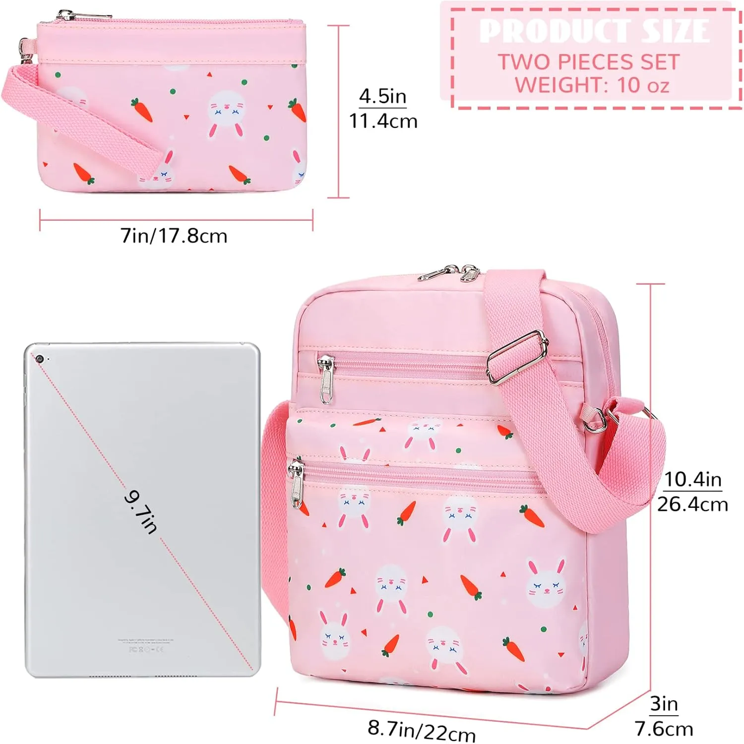 Teen Girls Crossbody Purse Bag for Kids girls 8-9, 9-10, 10-12