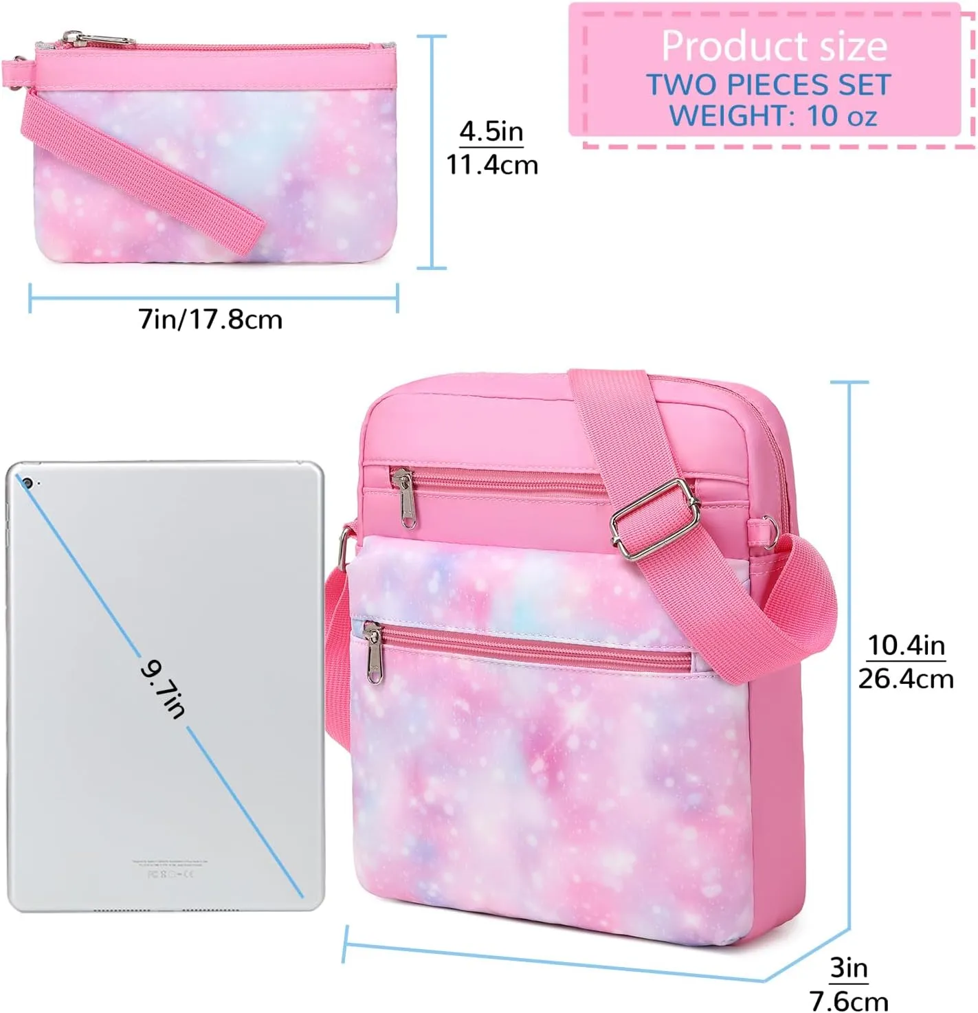 Teen Girls Crossbody Purse Bag for Kids girls 8-9, 9-10, 10-12