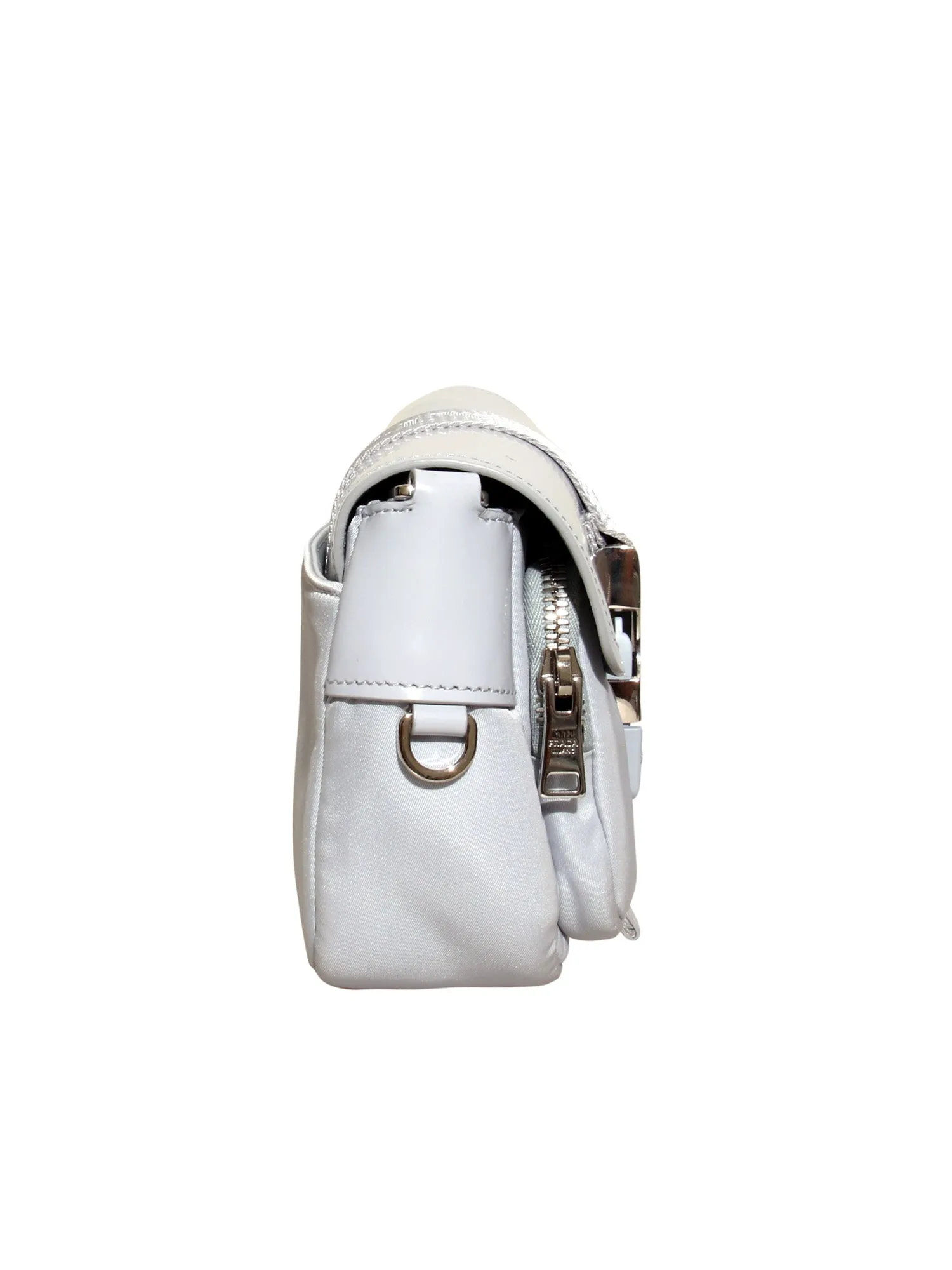 Tessuto Spazzolato-Trimmed Cross Body Bag