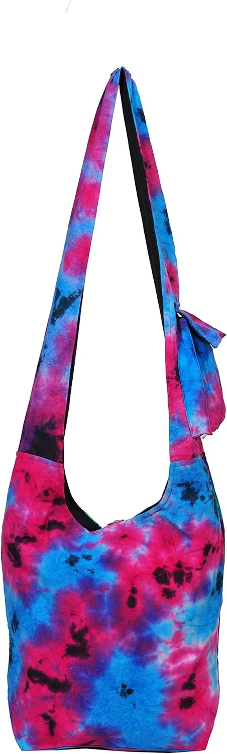 THE COLLECTION ROYAL Graphic Crossbody Bag for Women, Boho Purse, Boho Bag, Hippie Bag, Hippie Purse, Cloth Purse for Women