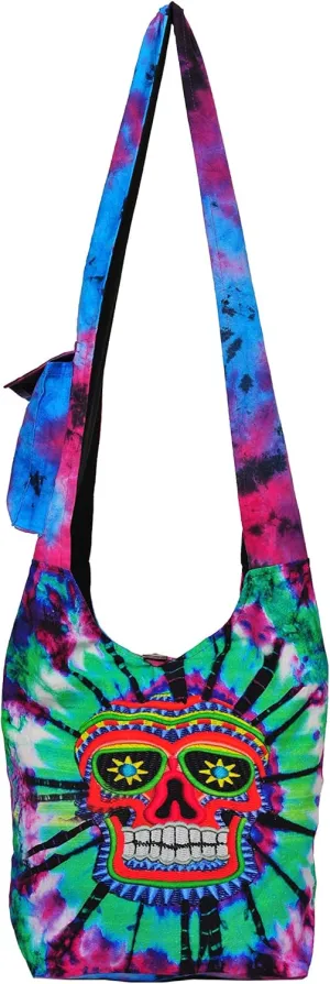 THE COLLECTION ROYAL Graphic Crossbody Bag for Women, Boho Purse, Boho Bag, Hippie Bag, Hippie Purse, Cloth Purse for Women