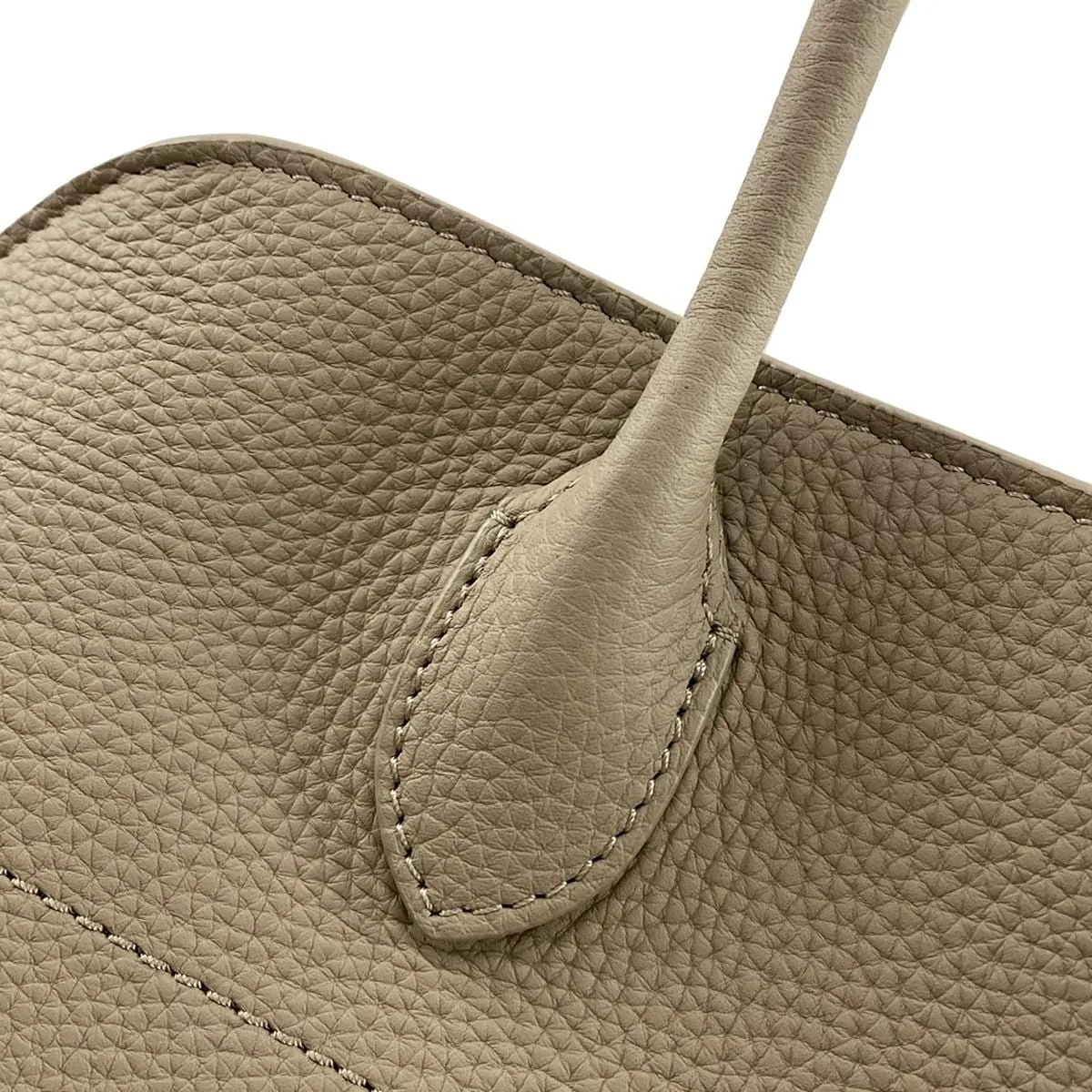 The Row Soft Margaux dark taupe Bag