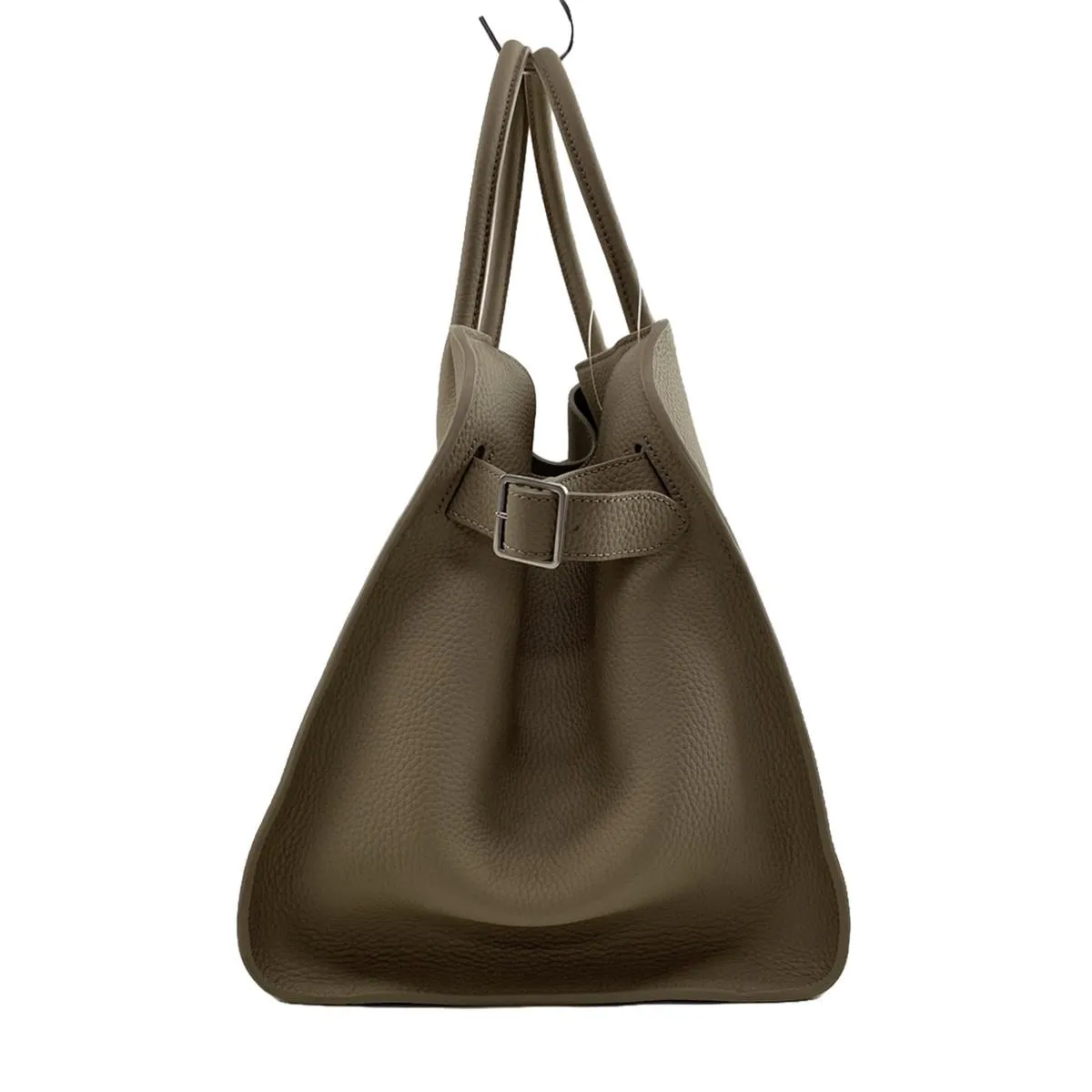 The Row Soft Margaux dark taupe Bag