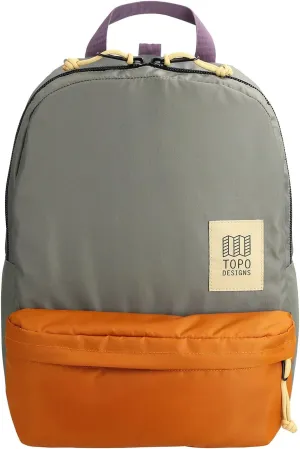 Topo Designs Dash Pack, Lightweight Laptop Backpack, 100% Recycled Materials, Fair Wear   WRAP Certified, 17L (Beetle/Spice)