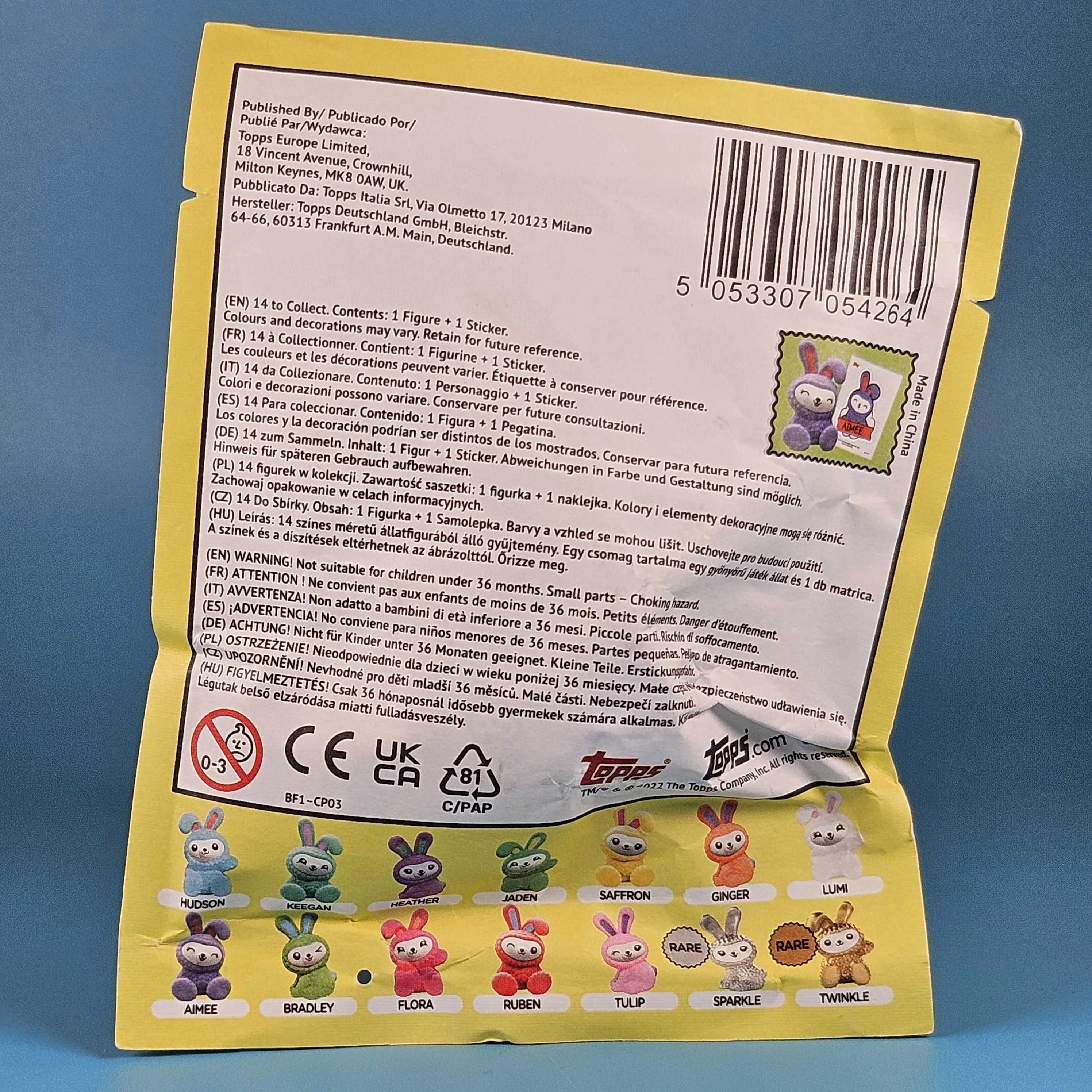 Topps I Love Bunnies Blind Bags